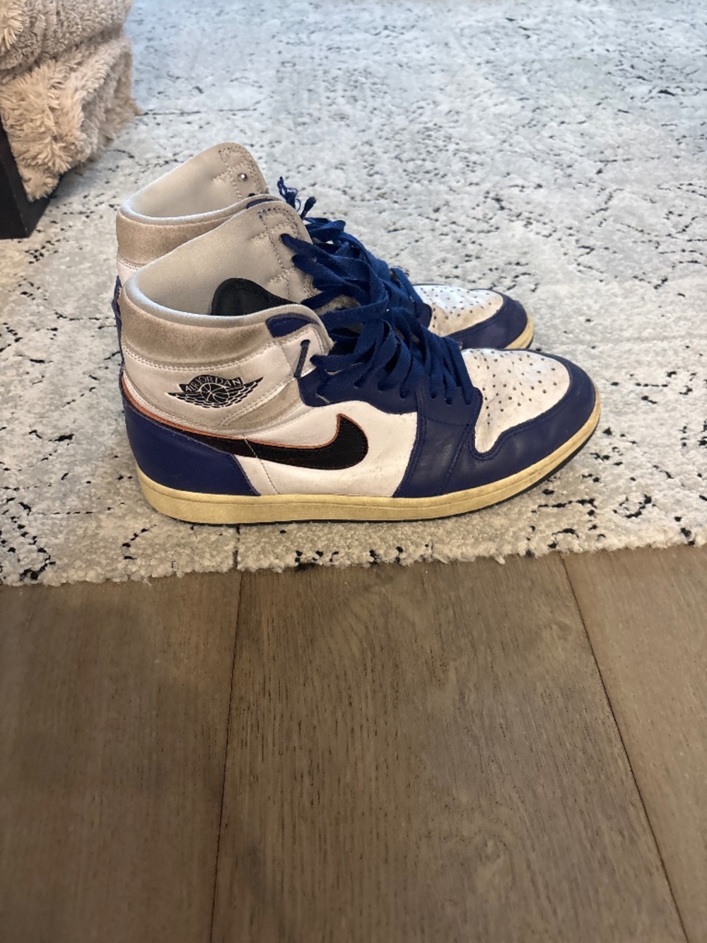 Air Jordan 1 Retro high og rare air deep royal blue